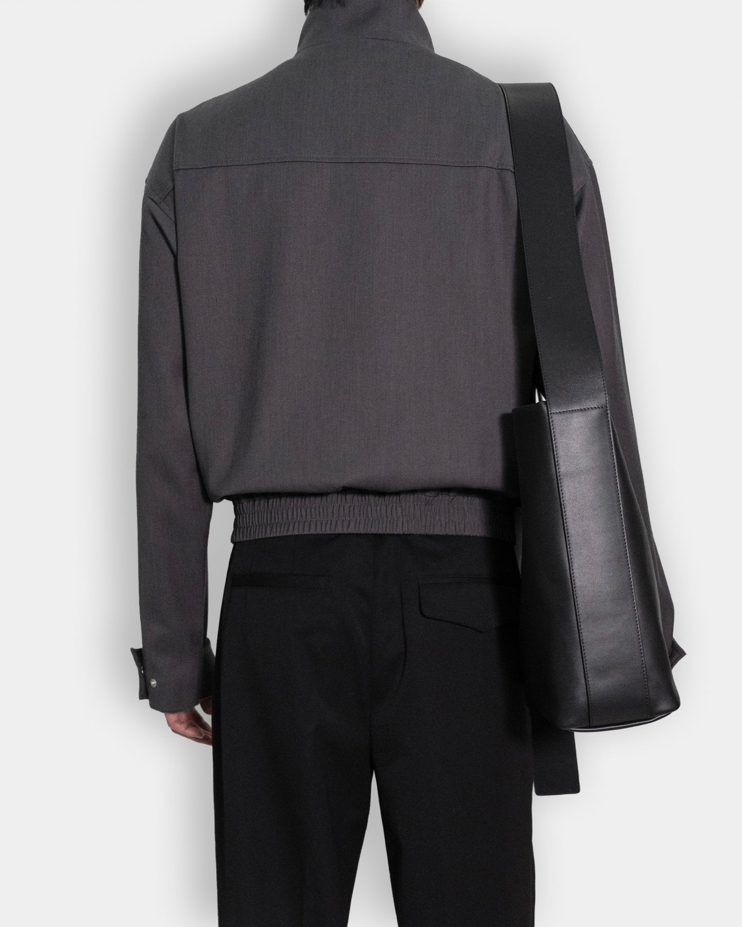 PLATED LEATHER BAG