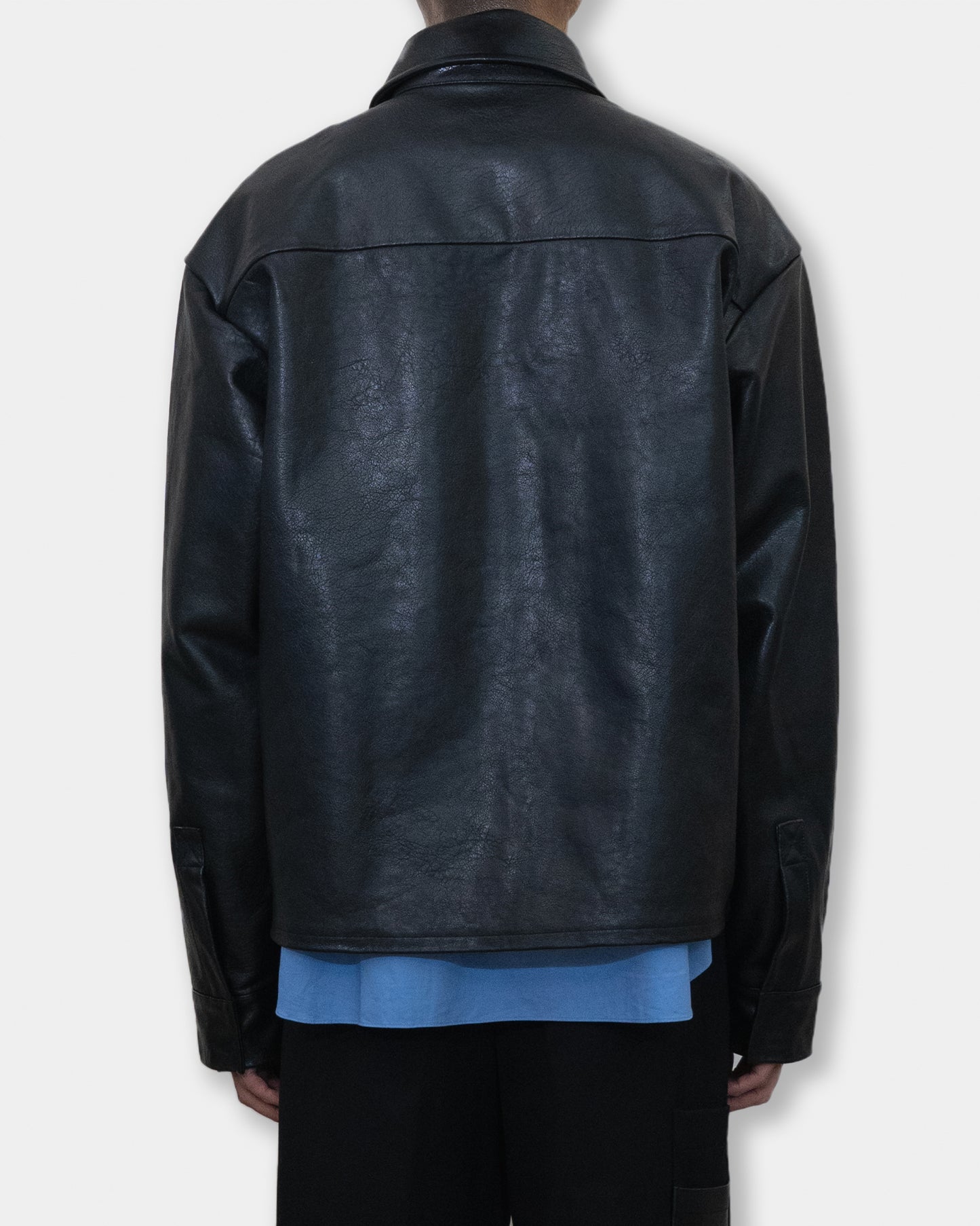 MAG COWHIDE LEATHER BLOUSON