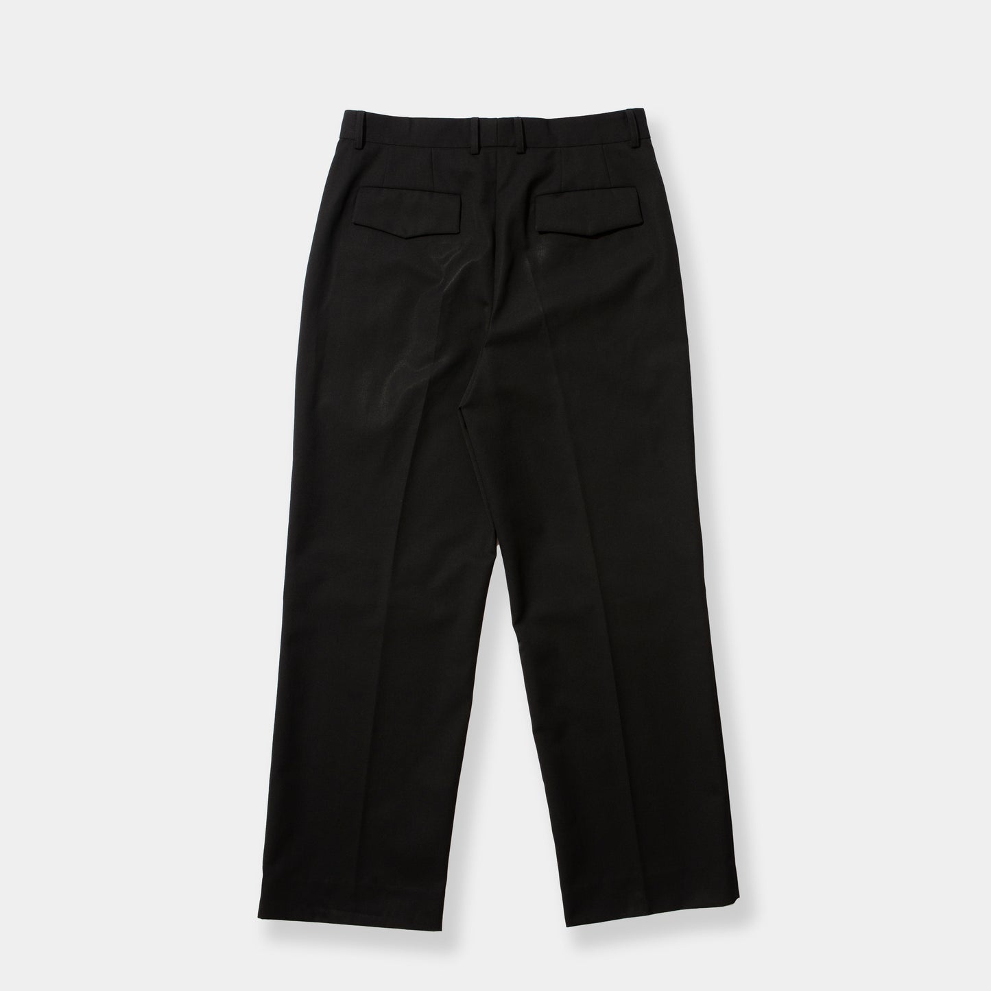 GABARDINE WOOL DOUBLE LAYERED TROUSERS