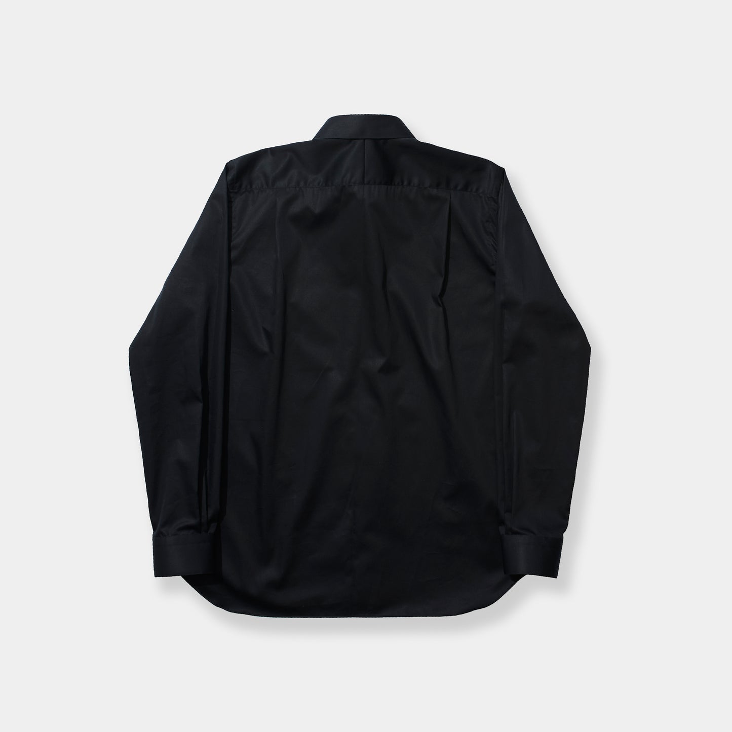 HANDMADE CLASSIC COLLAR DRESS SHIRT IN BLACK