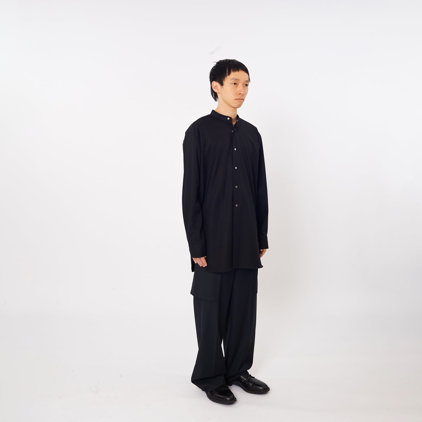 HANDMADE BAND COLLAR SHIRT