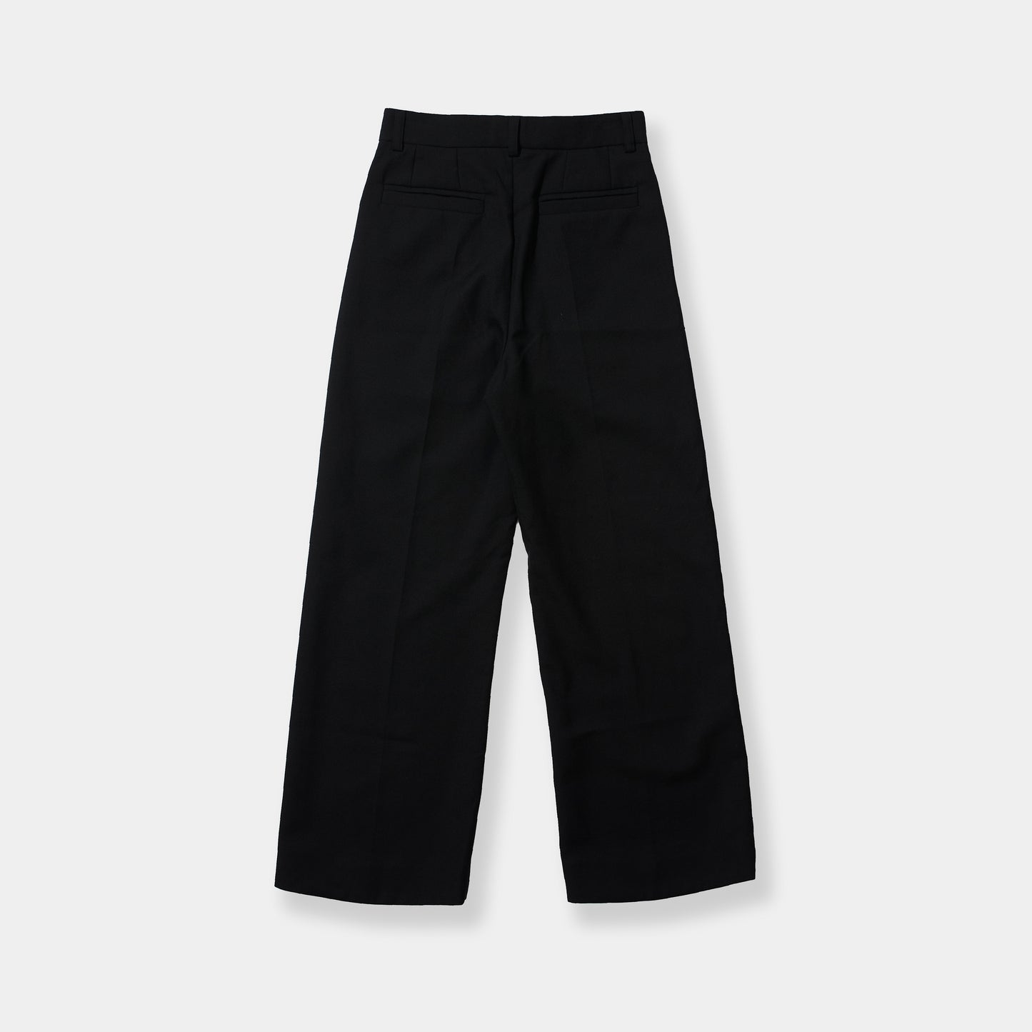 5-POCKET WOOL STRAIGHT TROUSERS