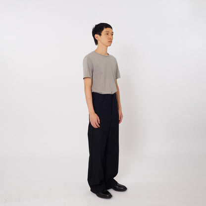 5-POCKET WOOL STRAIGHT TROUSERS