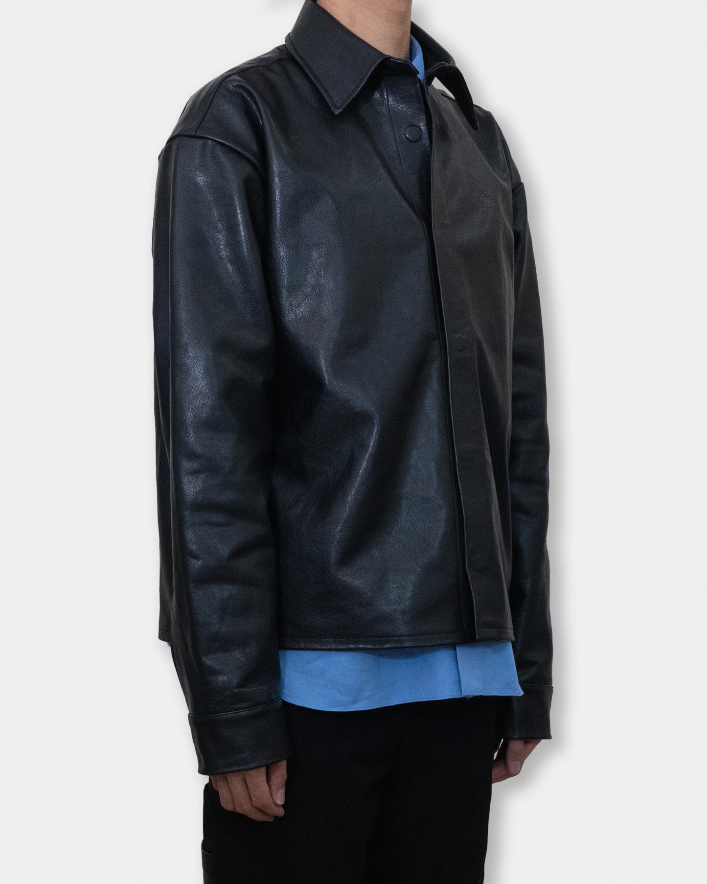 MAG COWHIDE LEATHER BLOUSON