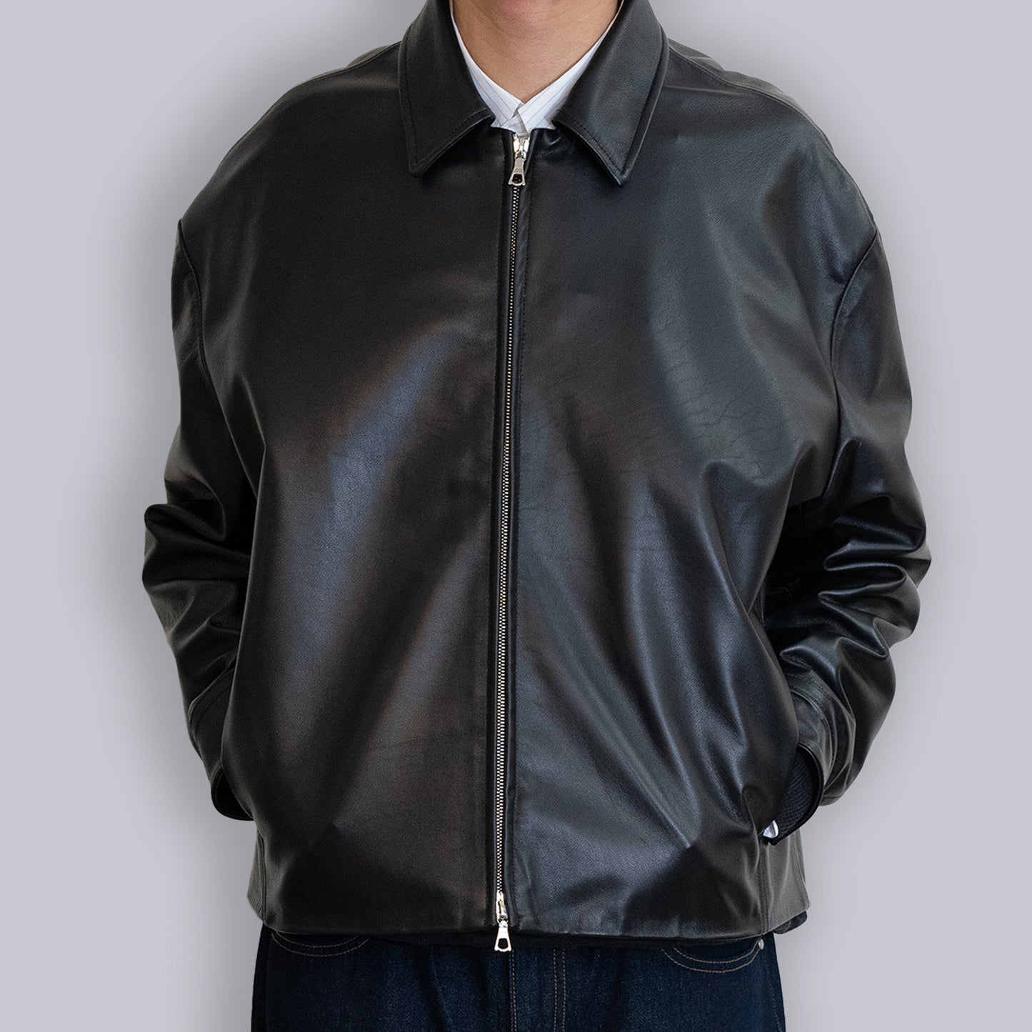INCNNU LEATHER BLOUSON