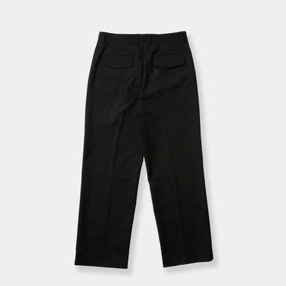 GABARDINE WOOL DOUBLE LAYERED TROUSERS