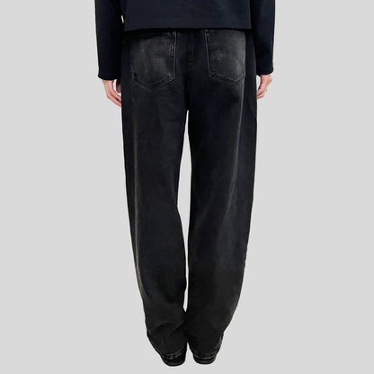 DYED BLACK DENIM