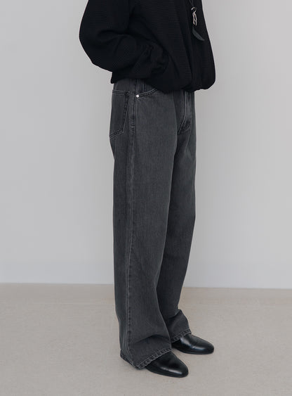 CARAX WIDE-LEG DENIM JEANS