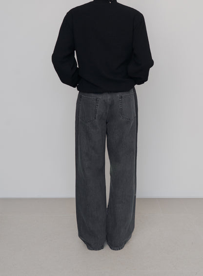 CARAX WIDE-LEG DENIM JEANS